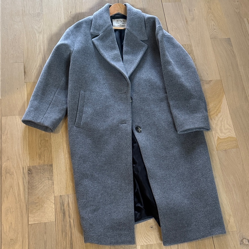 Wilfred Gray Teddy Coat
